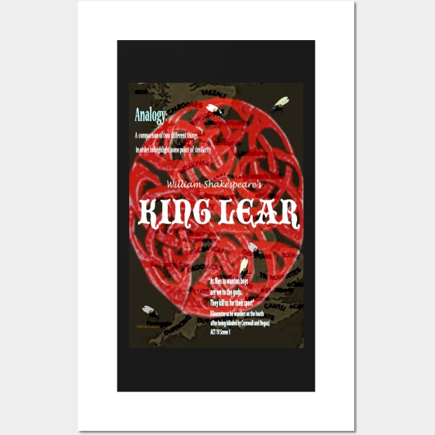 King Lear Analogy Wall Art by KayeDreamsART